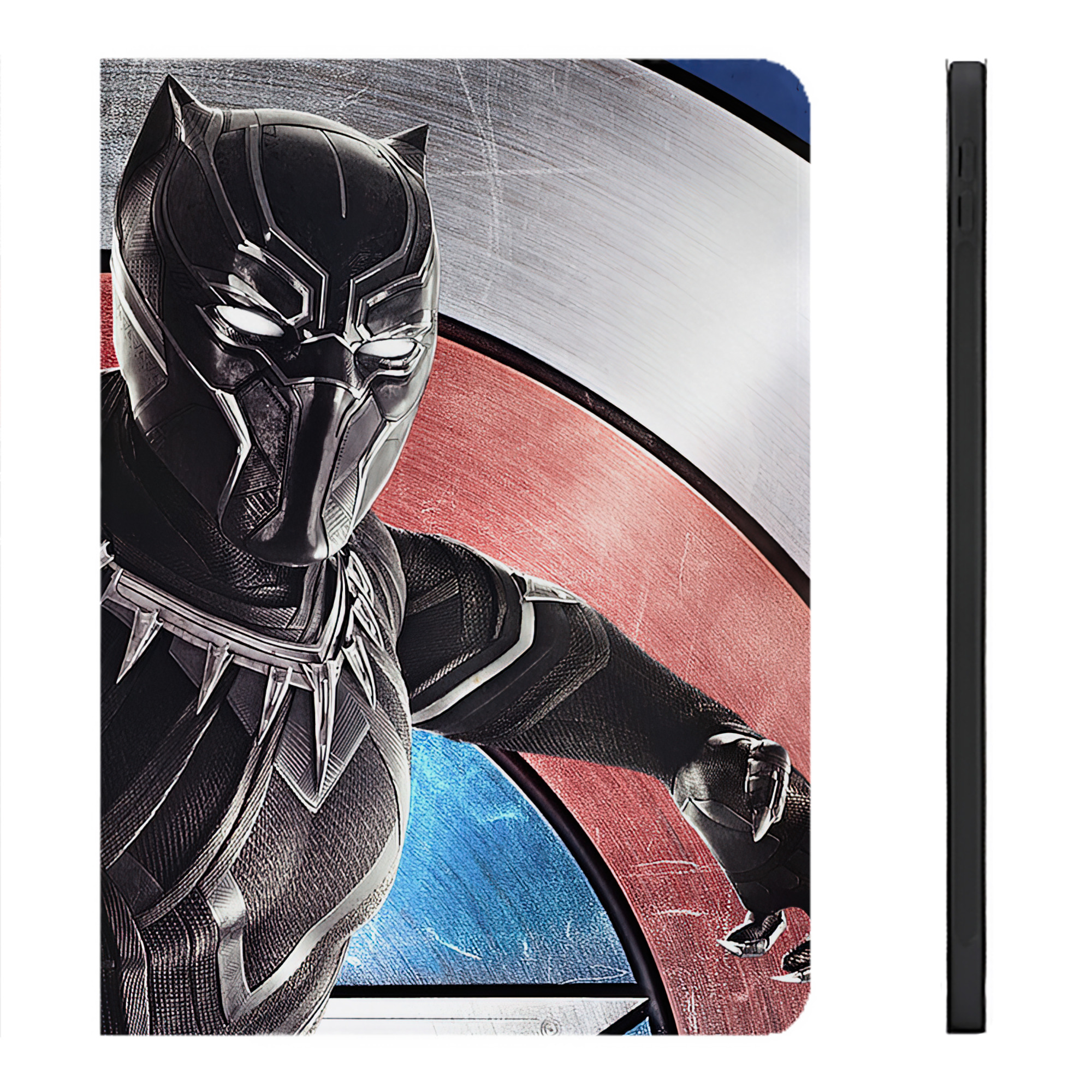 （画像用） アベンジャーズ The Avengers IPadケース ペンホルダー付き ブックスタイルデザイン